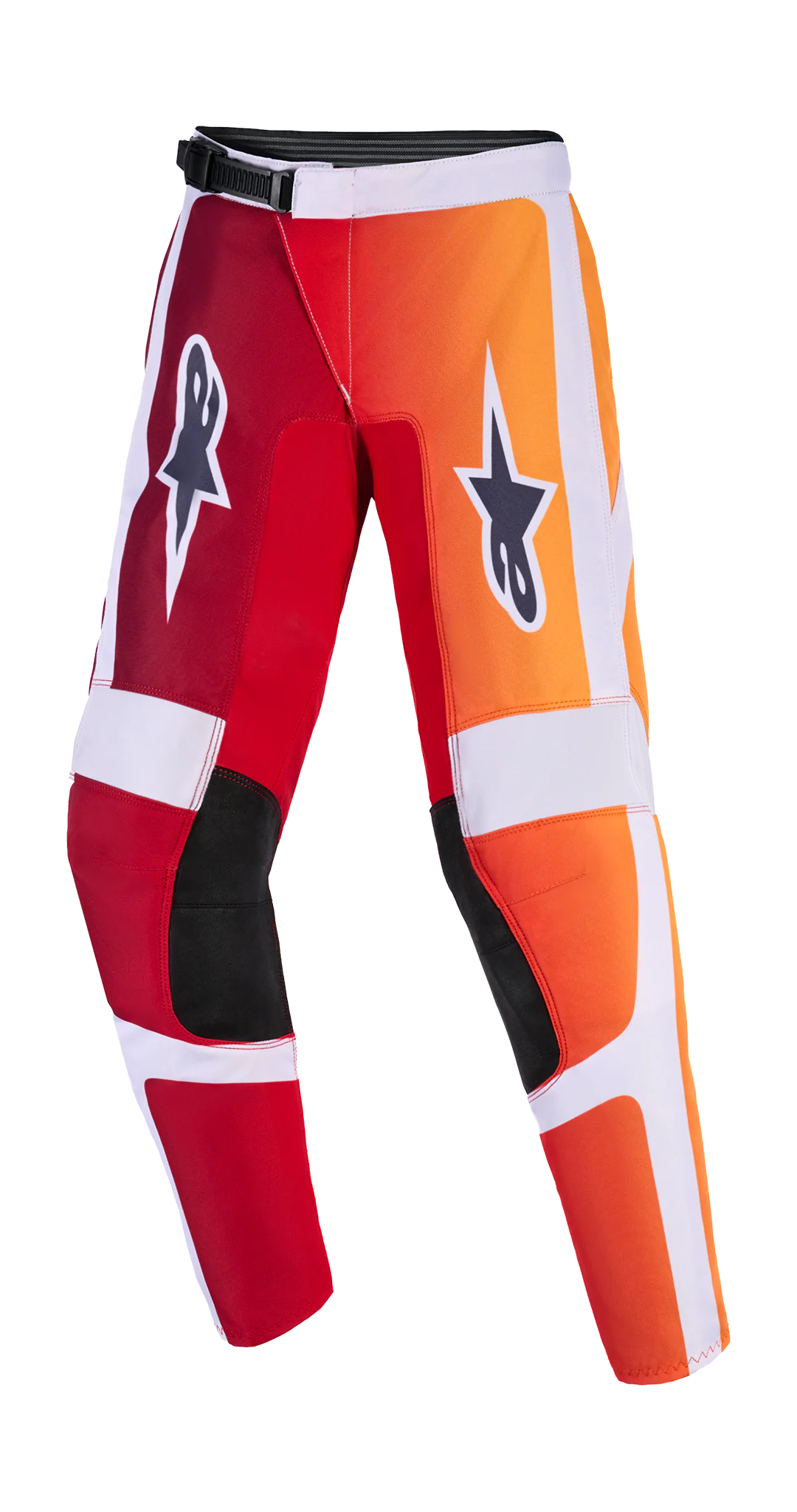 Alpinestars Youth Motocross Pants 2026 Fluid Portl - Red / Light Grey / Dark Grey