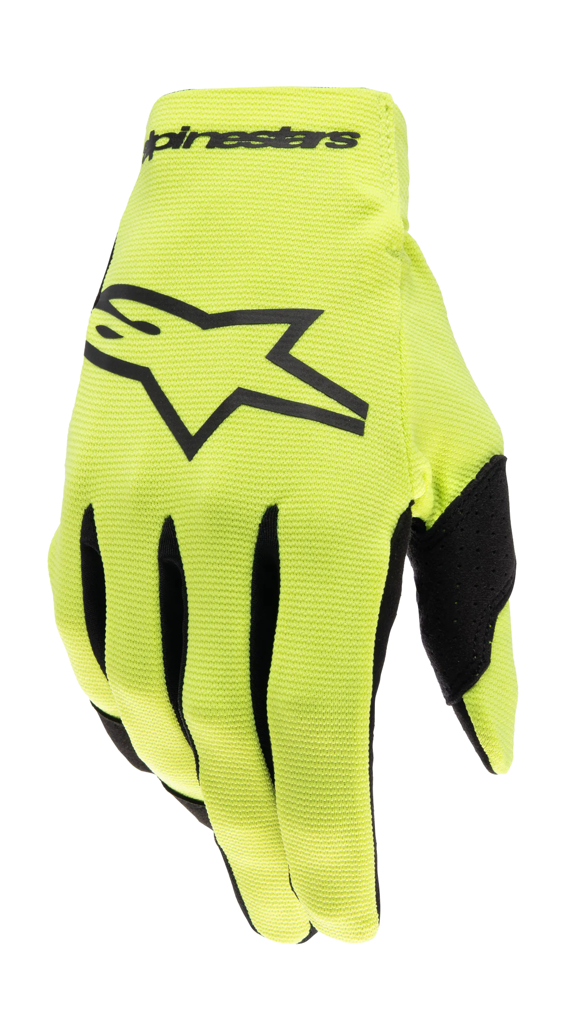 Alpinestars Youth Motocross Gloves 2026 Radar - Fluo Yellow / Black