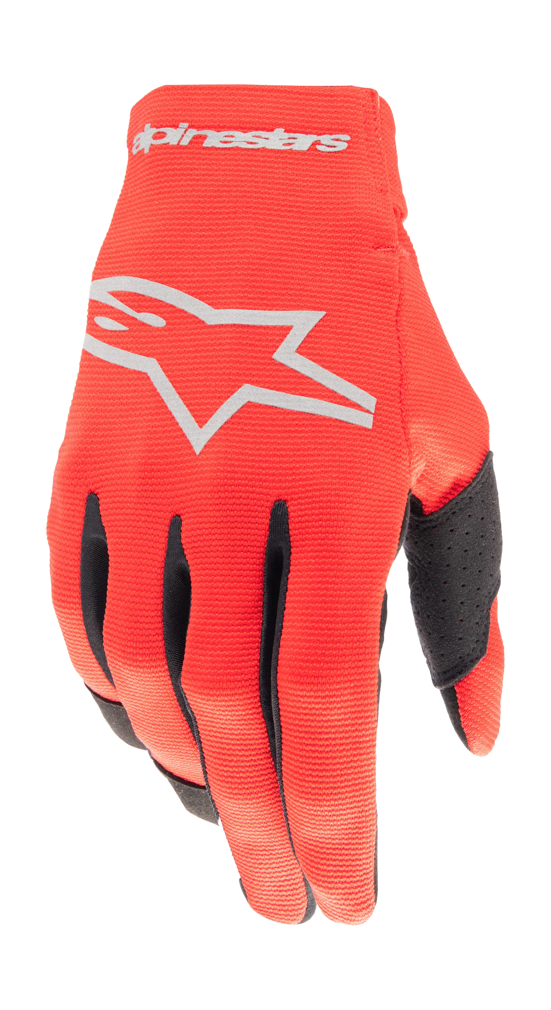 Alpinestars Youth Motocross Gloves 2026 Radar - Mars Red / Silver