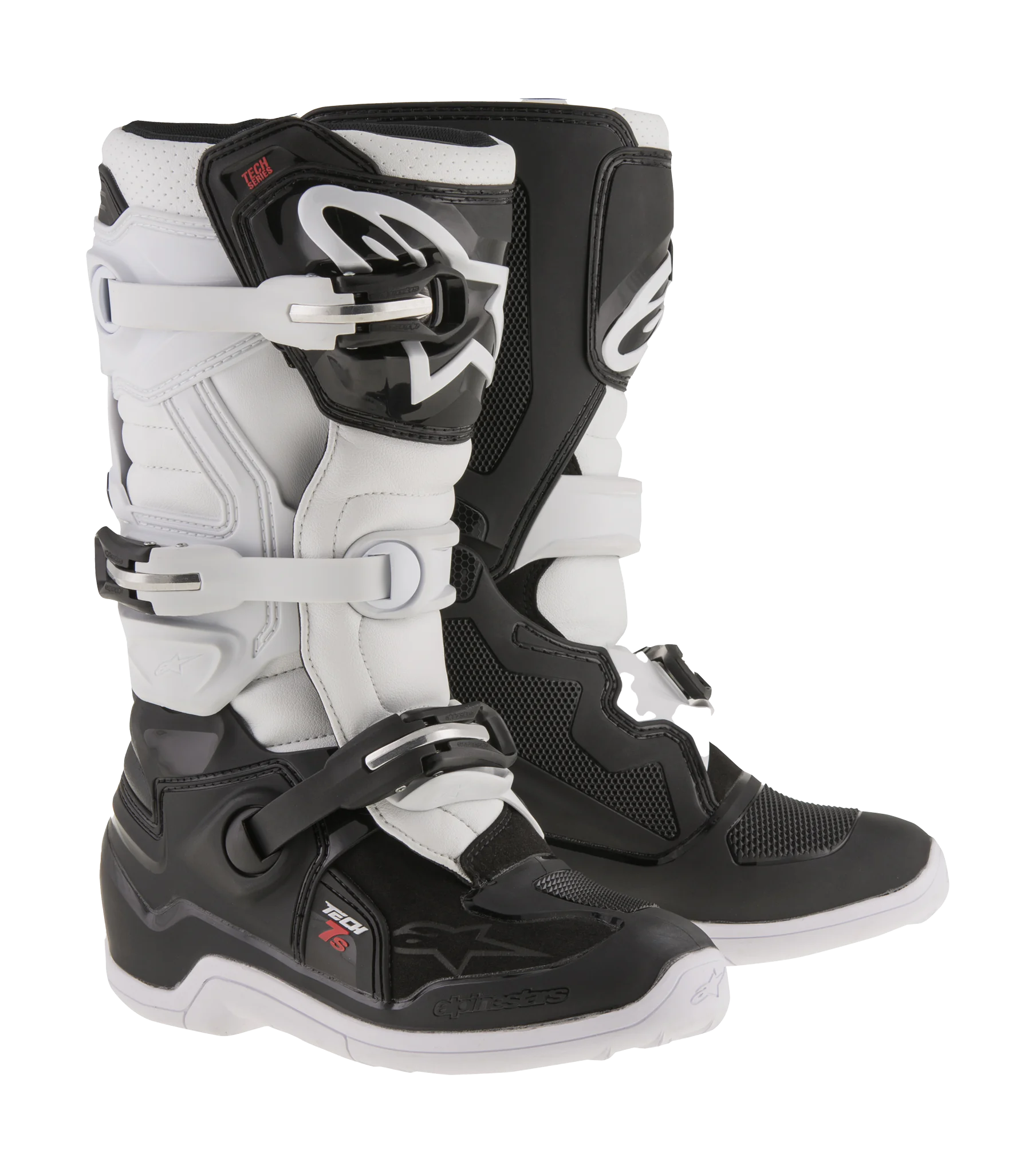 Alpinestars Youth Motocross Boots Tech 7S - Black / White