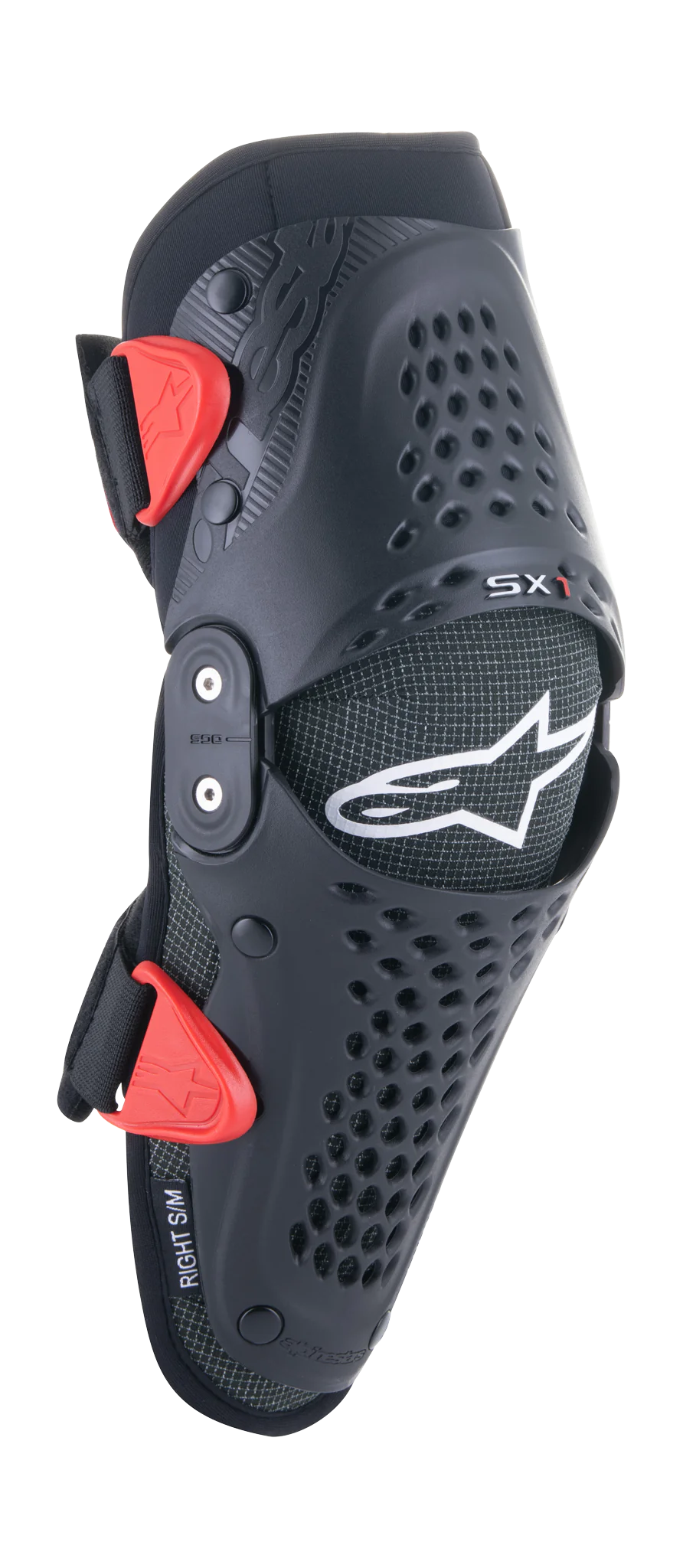 Alpinestars Youth Knee Guards SX-1 - Black / Red
