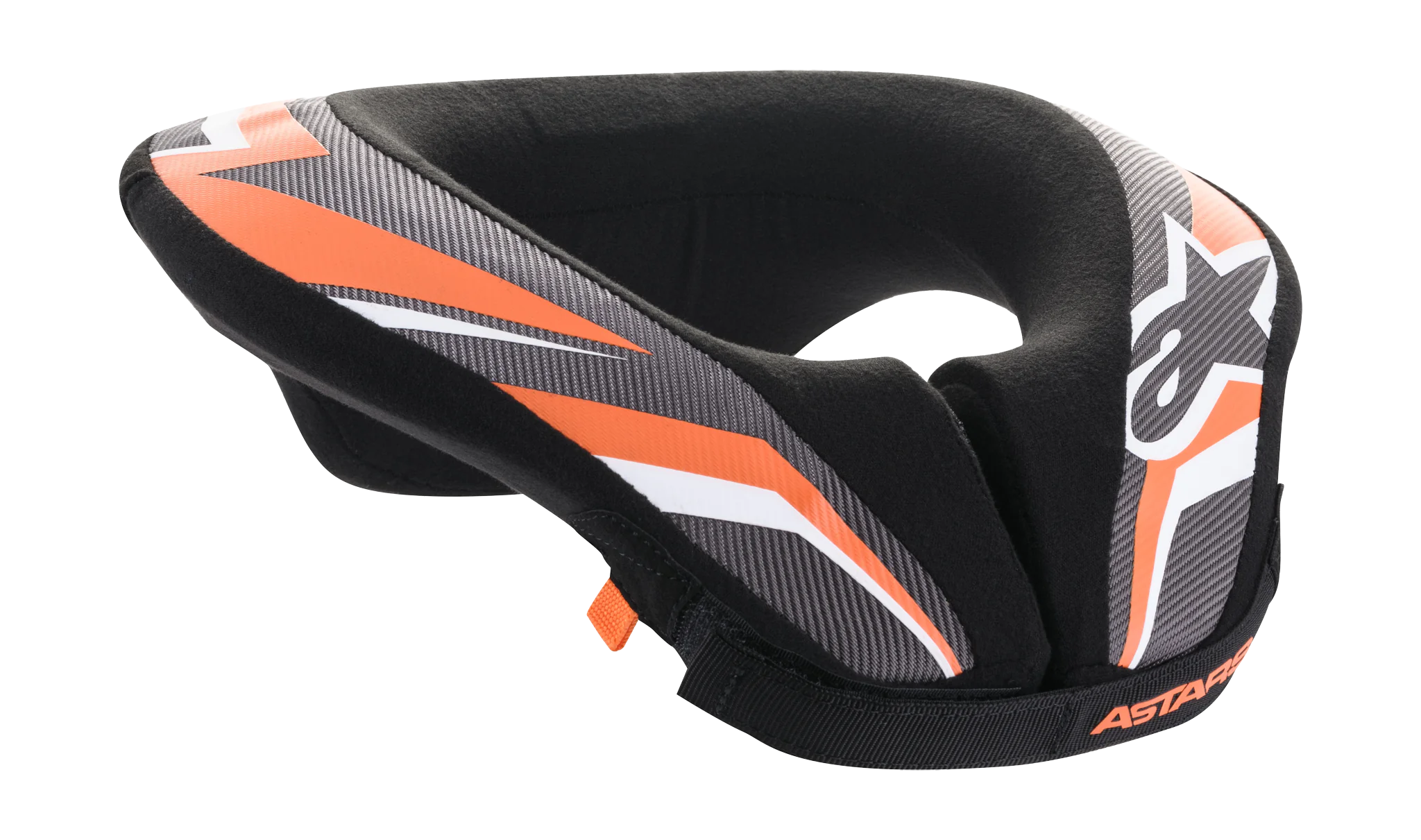 Alpinestars Youth Neck Roll Sequence - Black / Anthracite / Orange
