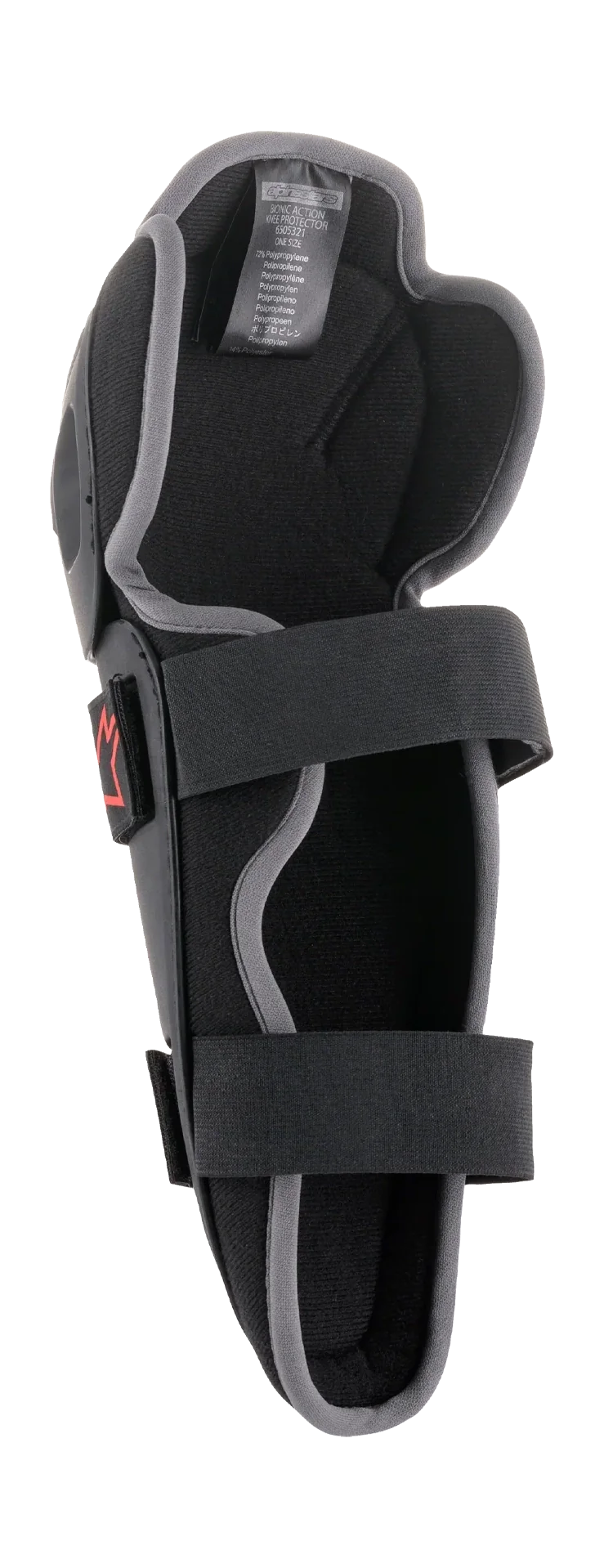 Alpinestars Knee Guards Bionic Action - Black / Red