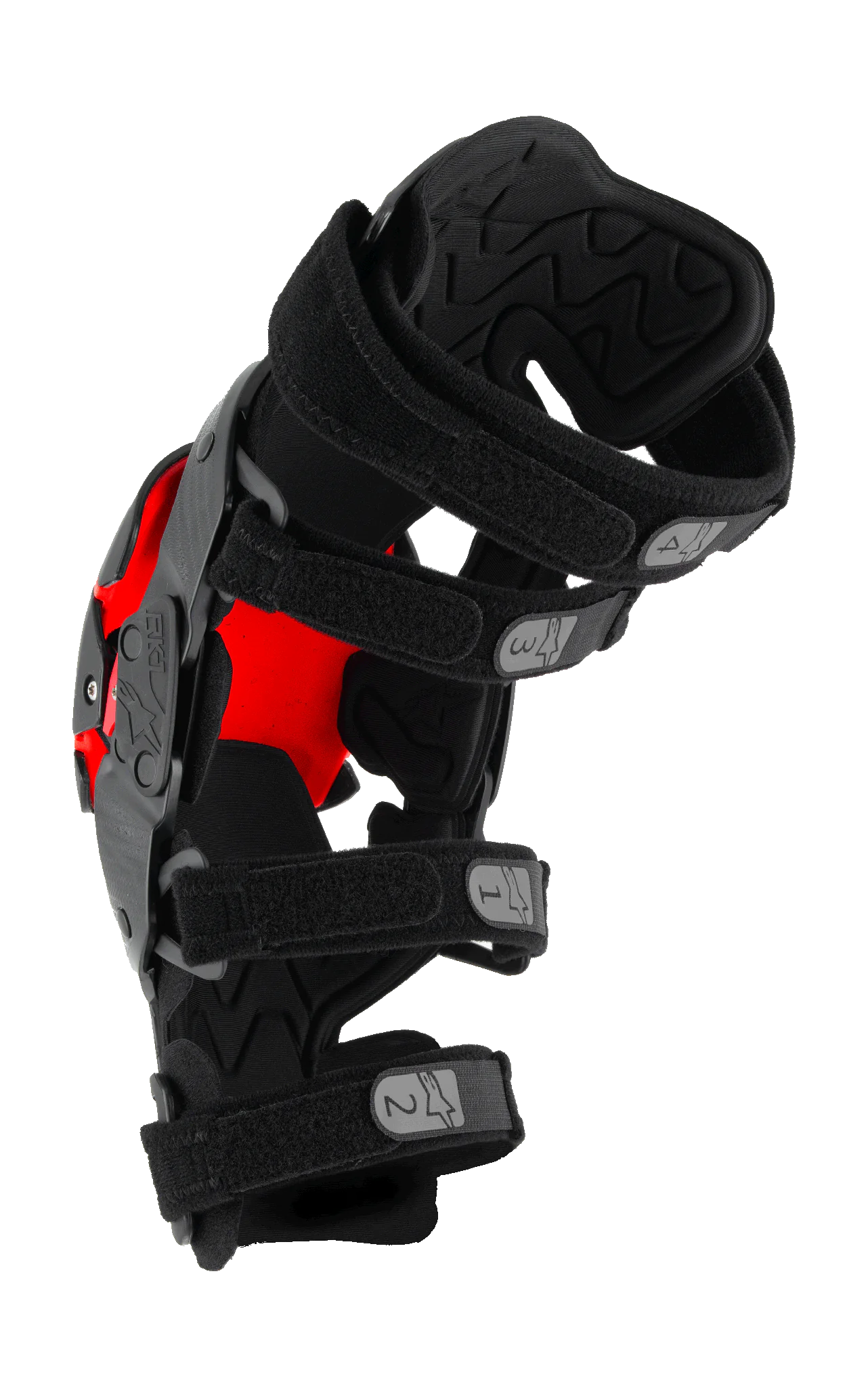 Alpinestars Knee Braces RK-1 Plasma - Black / Red