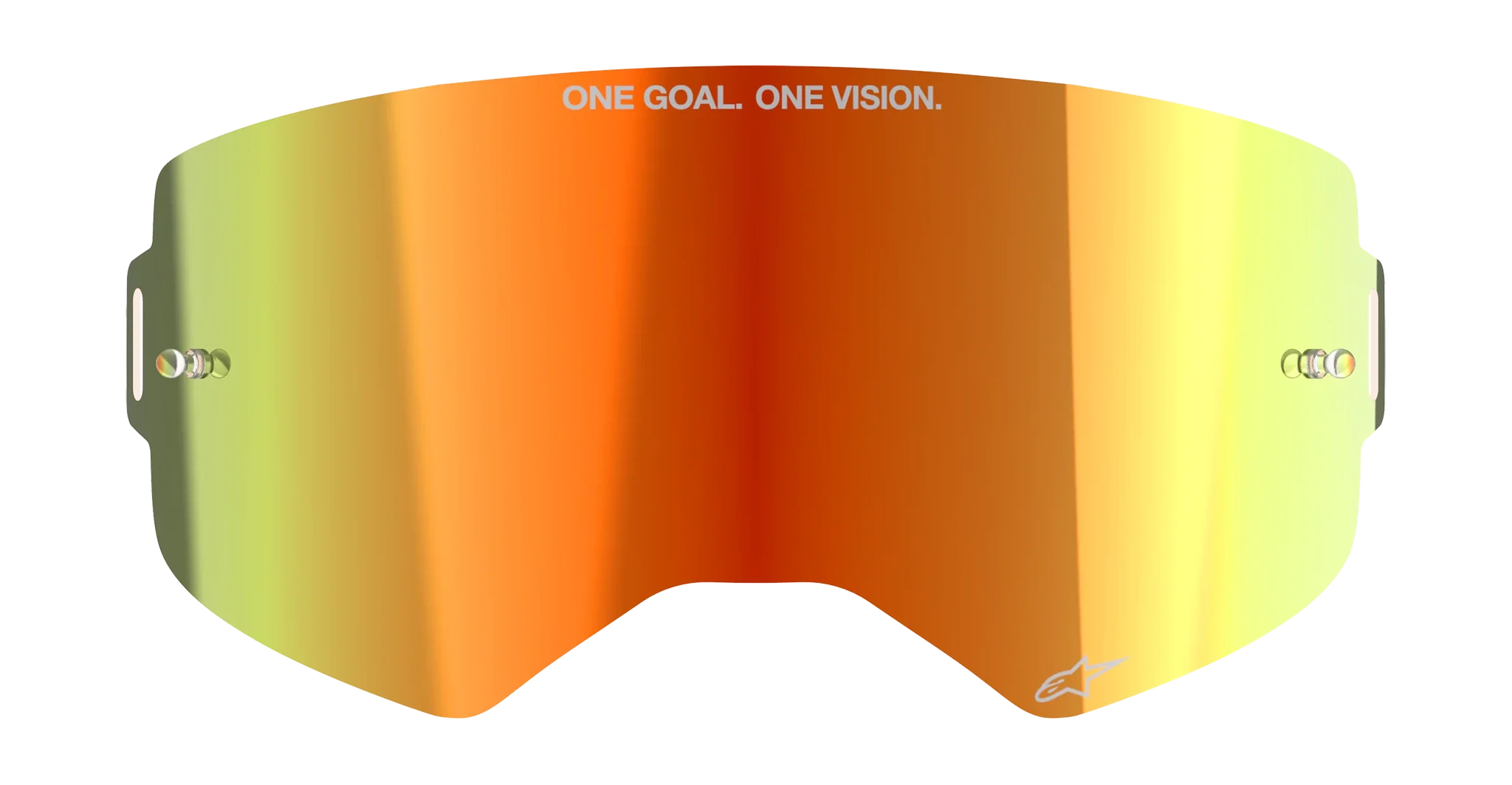 Alpinestars Lens Supertech - Injected Mirror Red