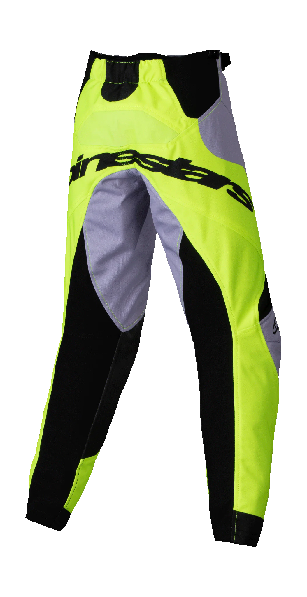 Alpinestars Mini Motocross Pants Racer Veil - Grey / Fluo Yellow