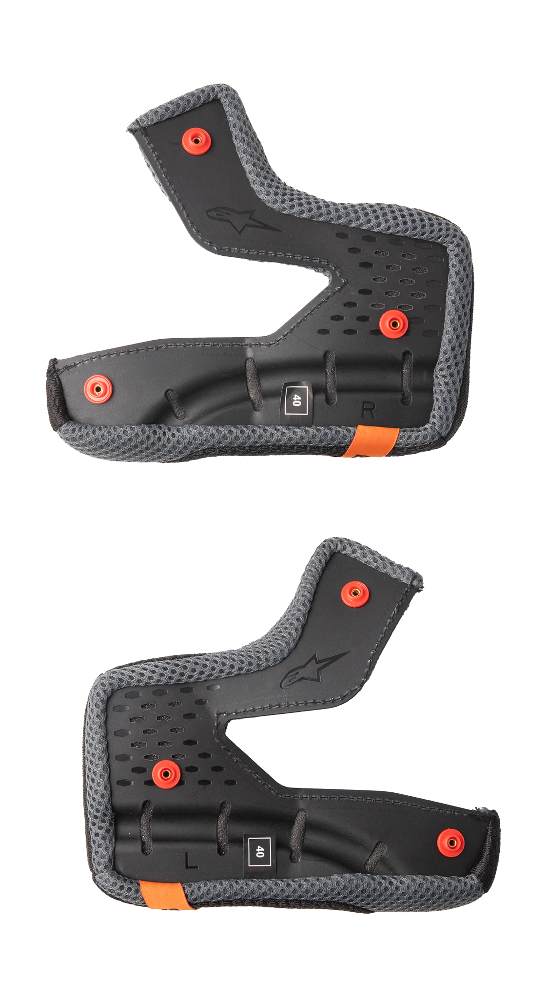 Alpinestars Cheek Pad Set S-M7 - Black