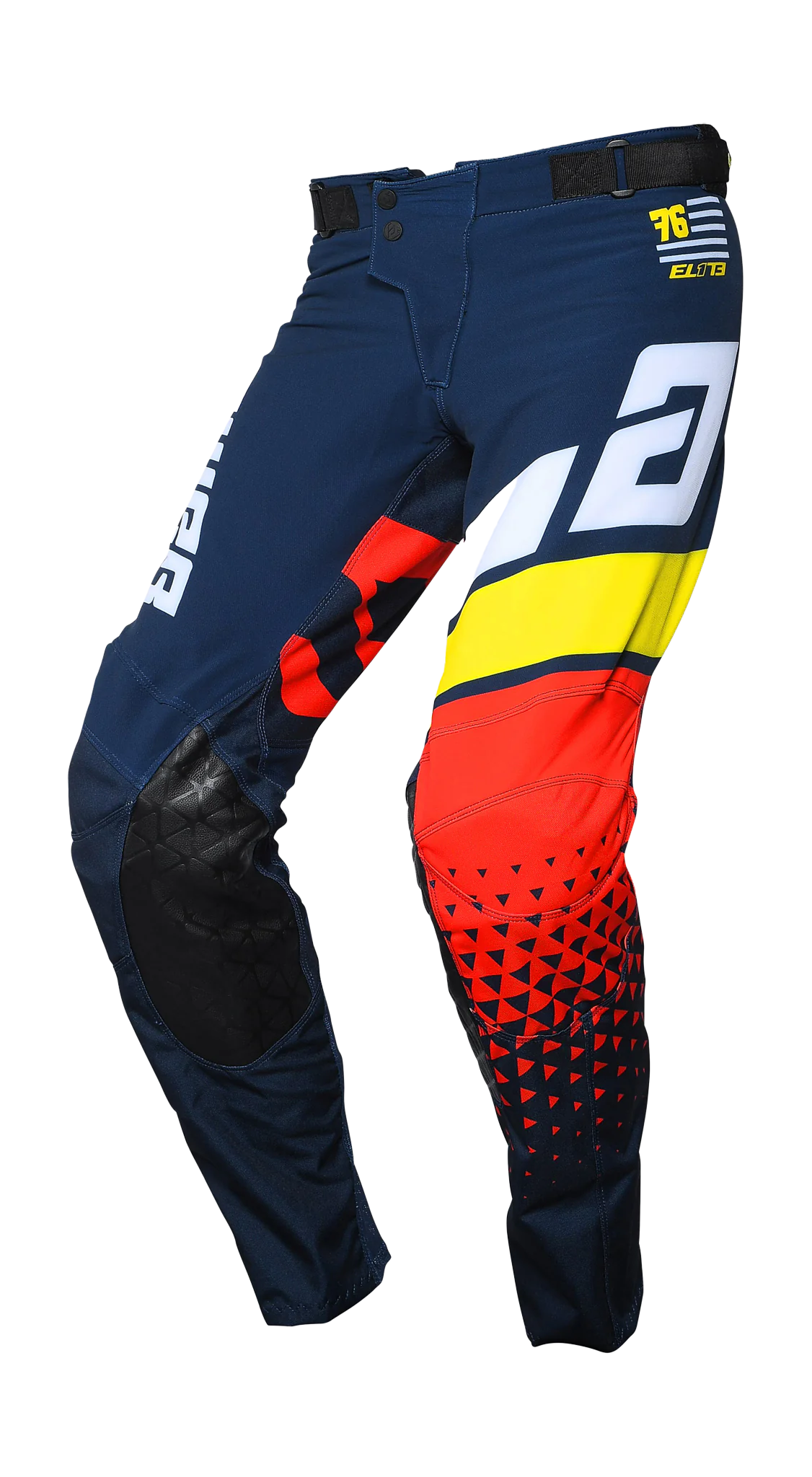 Answer Motocross Pants Elite Korza - Midnight / White / Pro Yellow / Red