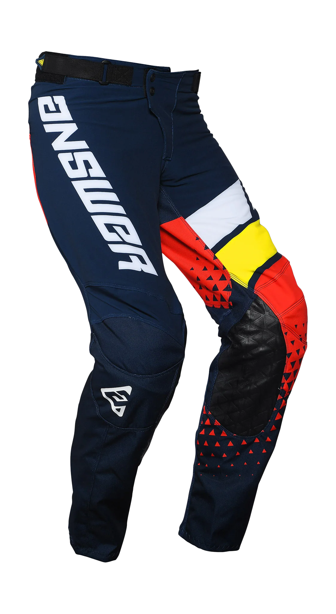 Answer Motocross Pants Elite Korza - Midnight / White / Pro Yellow / Red