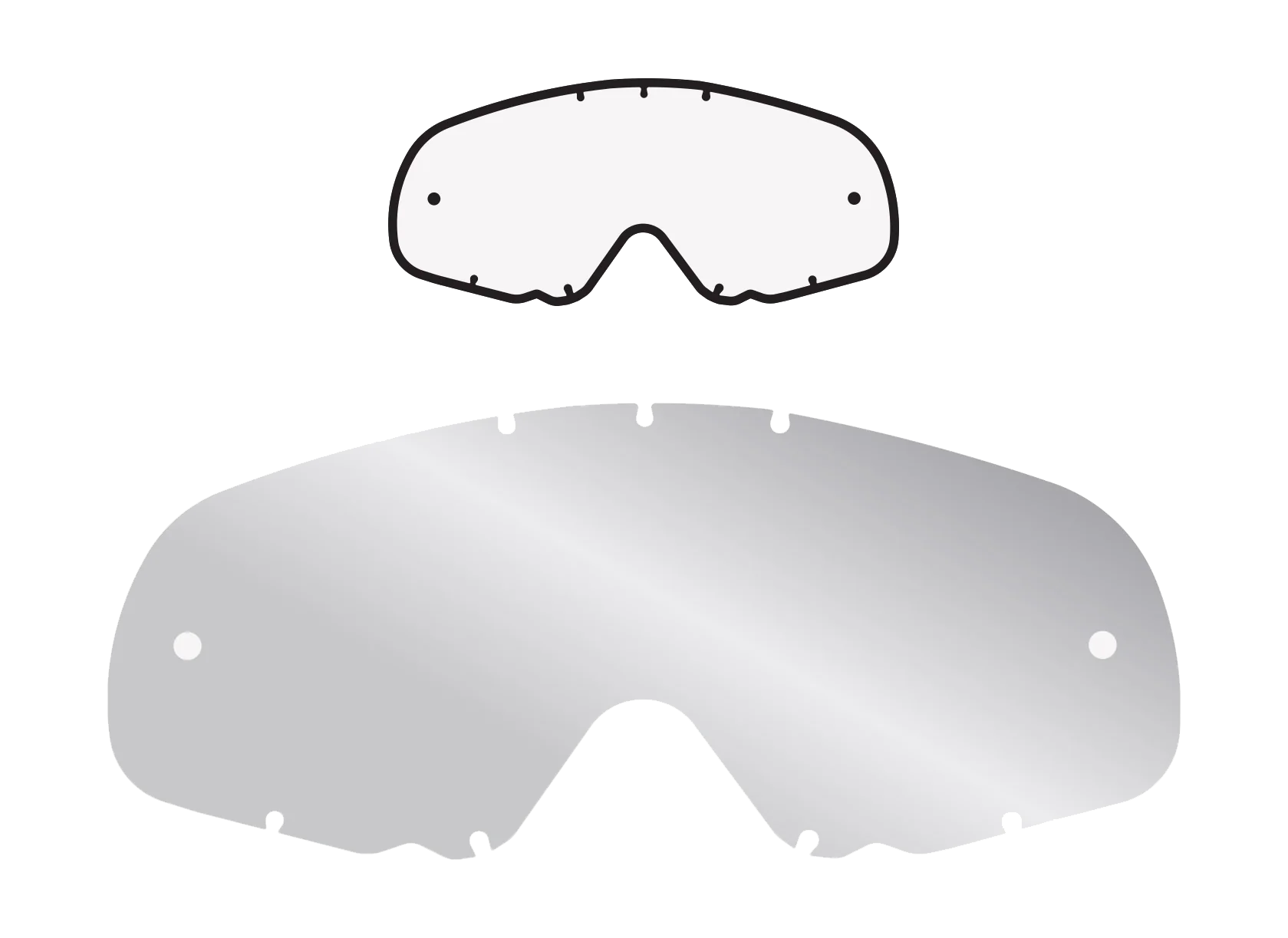 Armor Vision Lens Oakley Crowbar - Standard Clear