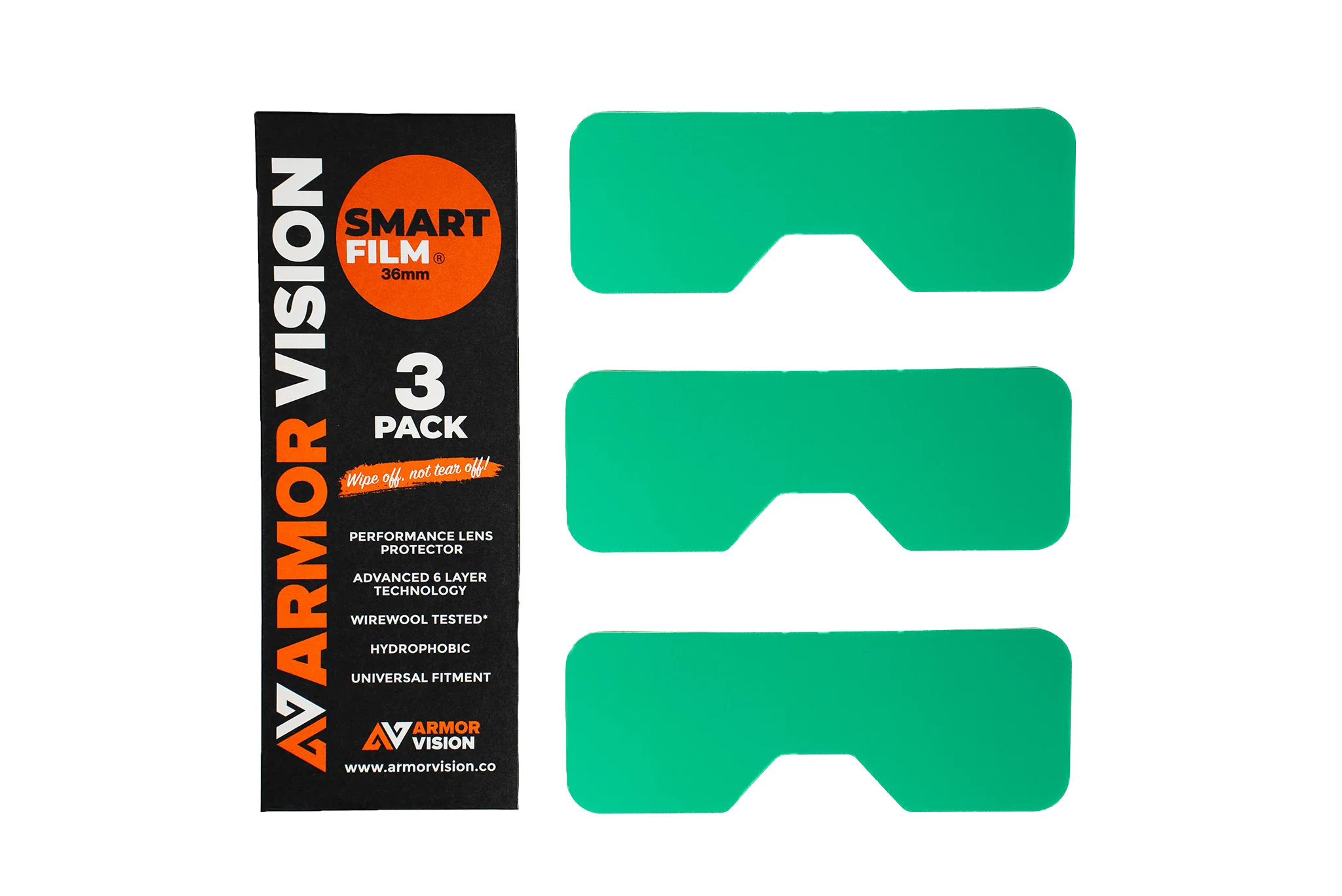 Armor Vision Lens Protector Smart Film - 36 mm - 3 Pcs