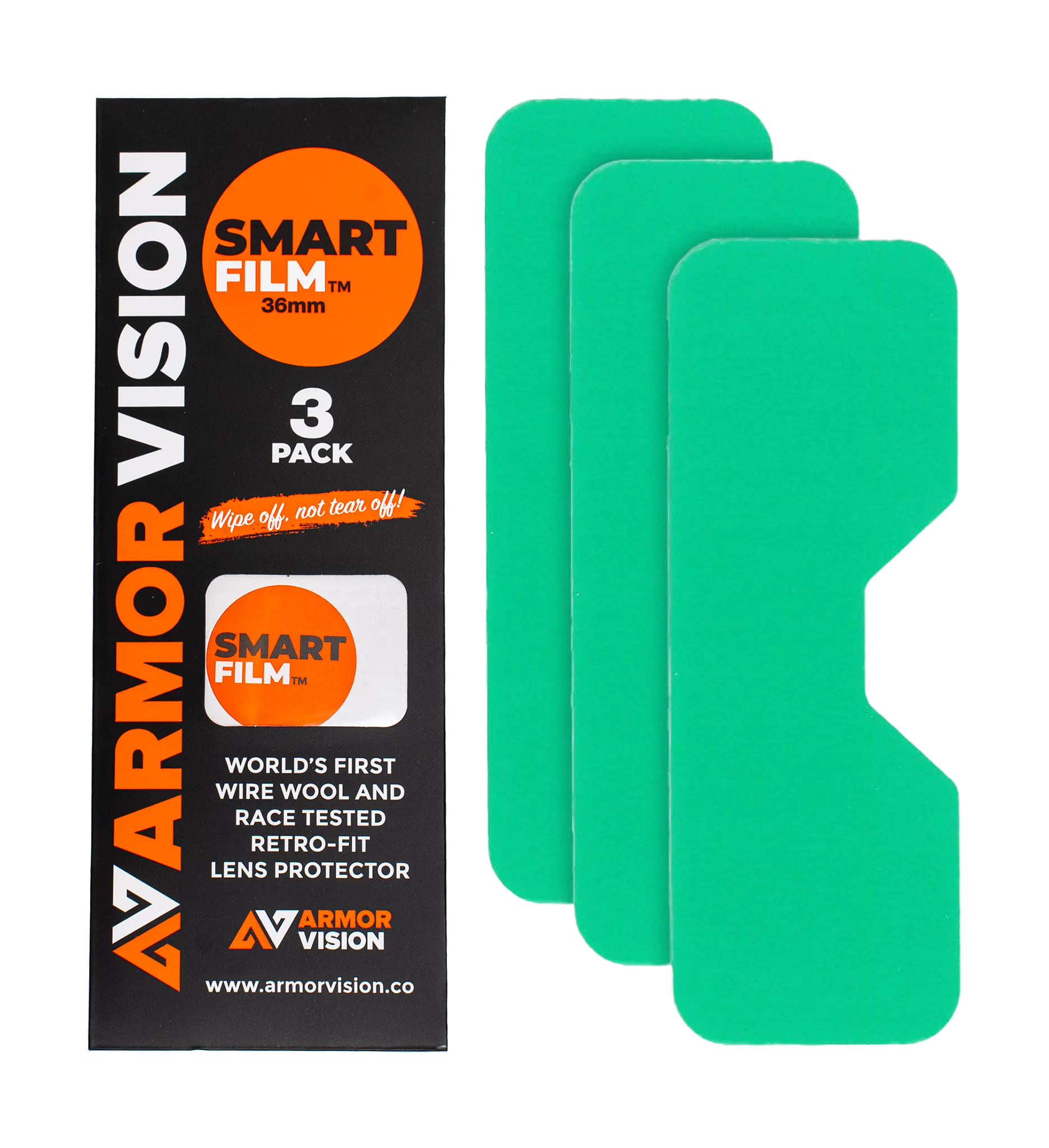 Armor Vision Lens Protector Smart Film - 36 mm - 3 Pcs