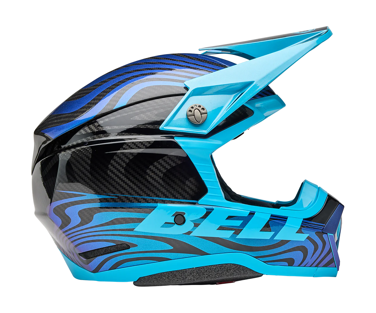 Bell Motocross Helmet Moto-10 Spherical Cortex - Blue