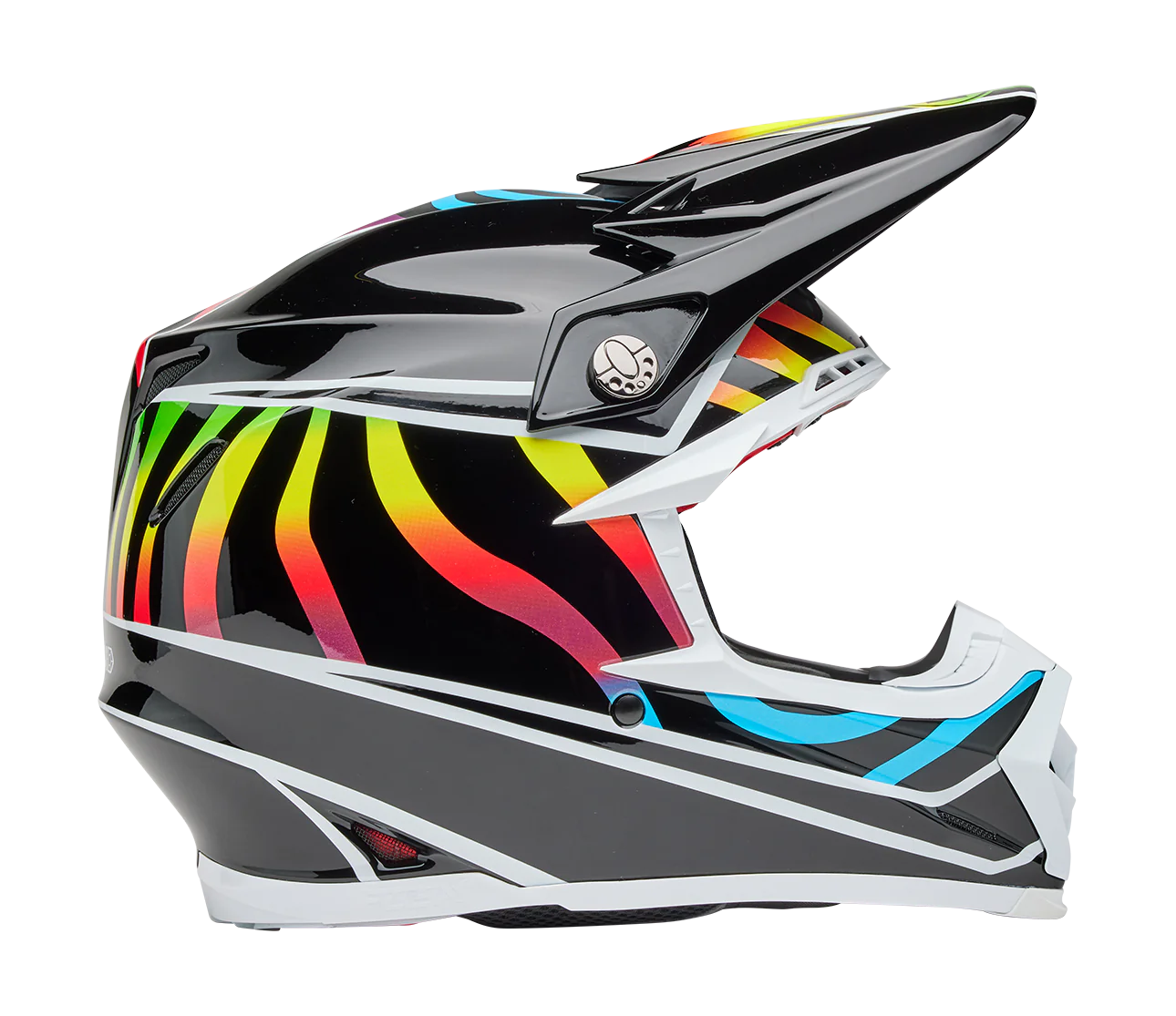 Bell Motocross Helmet Moto-9S Flex Drift - Black / Multi