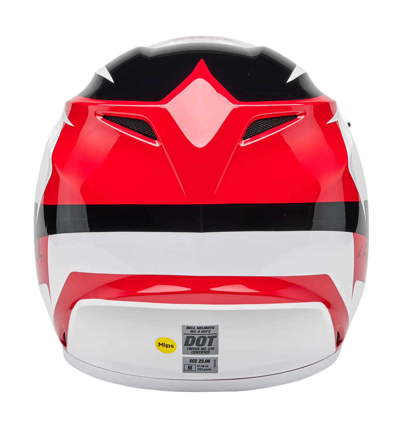 Bell Motocross Helmet MX-9 Rift - Red / White