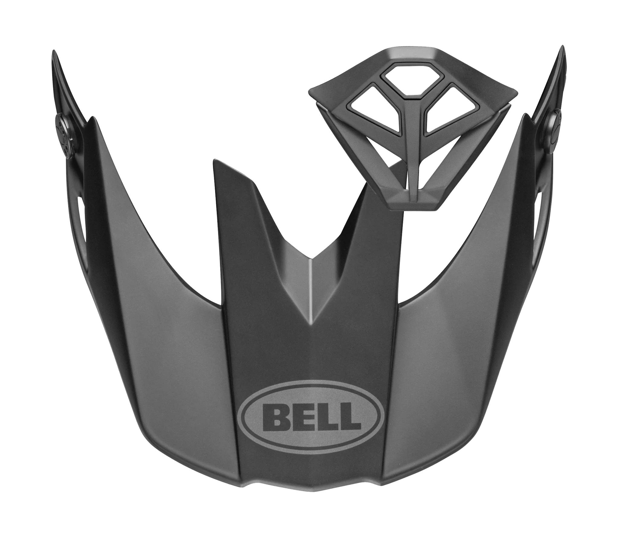 Bell Helmet Visor / Mouth Piece Kit Moto-10 Spherical Solid - Matte Black