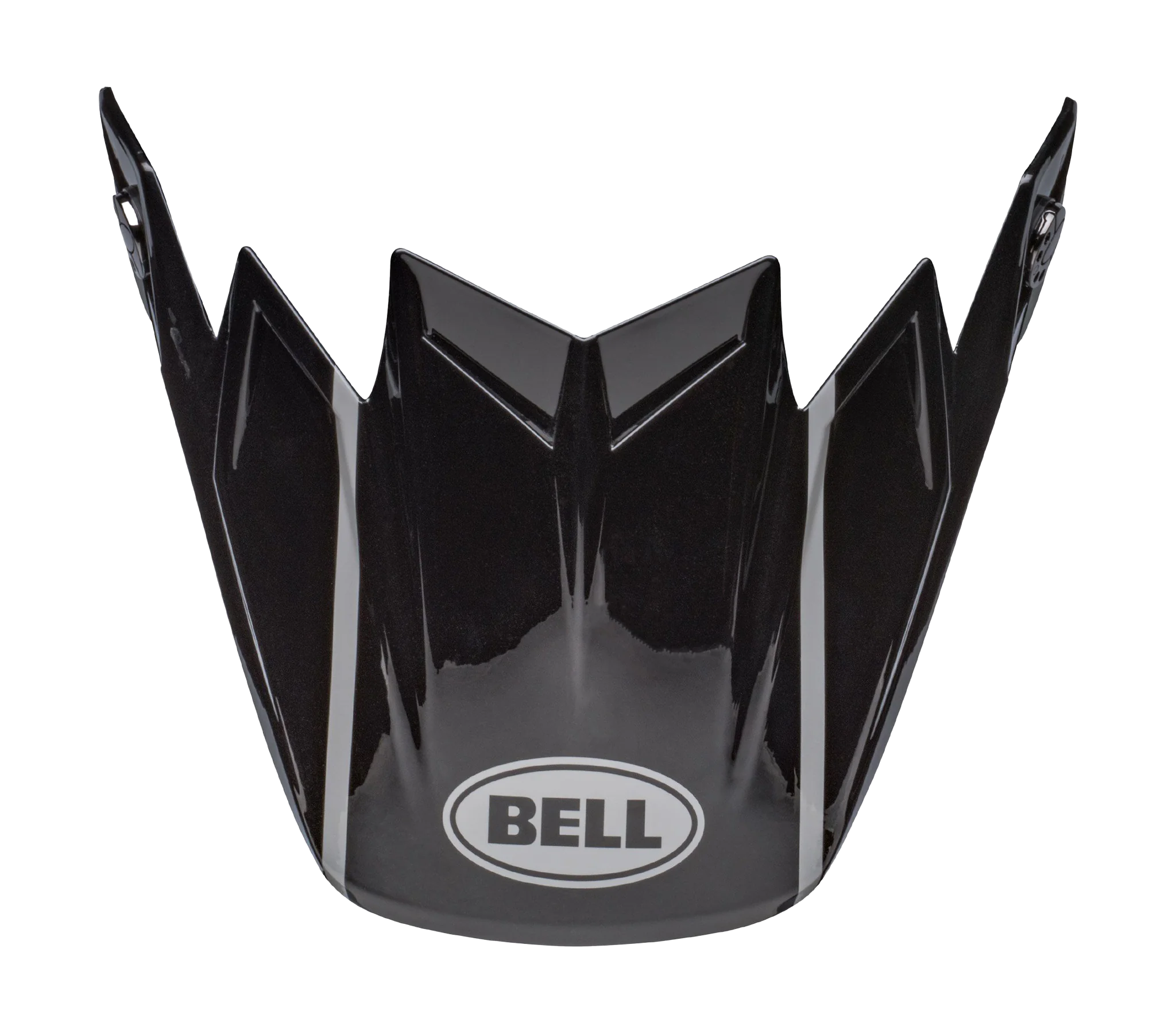 Bell Helmet Visor Moto-9S Flex Sprint - Black / Grey