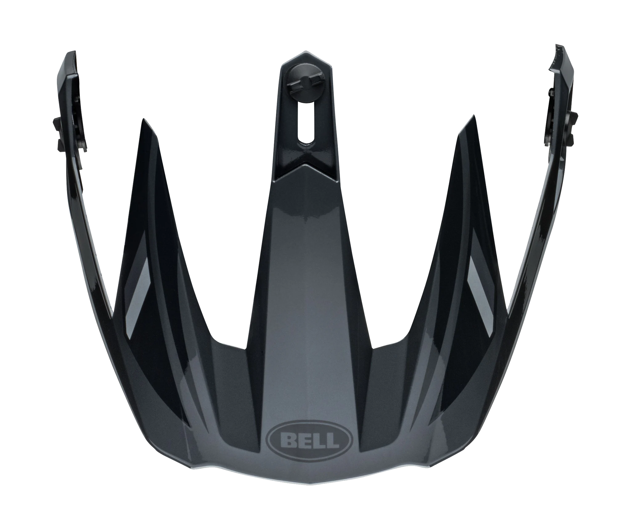 Bell Helmet Visor MX-9 Adventure Alpine - Charcoal / Silver