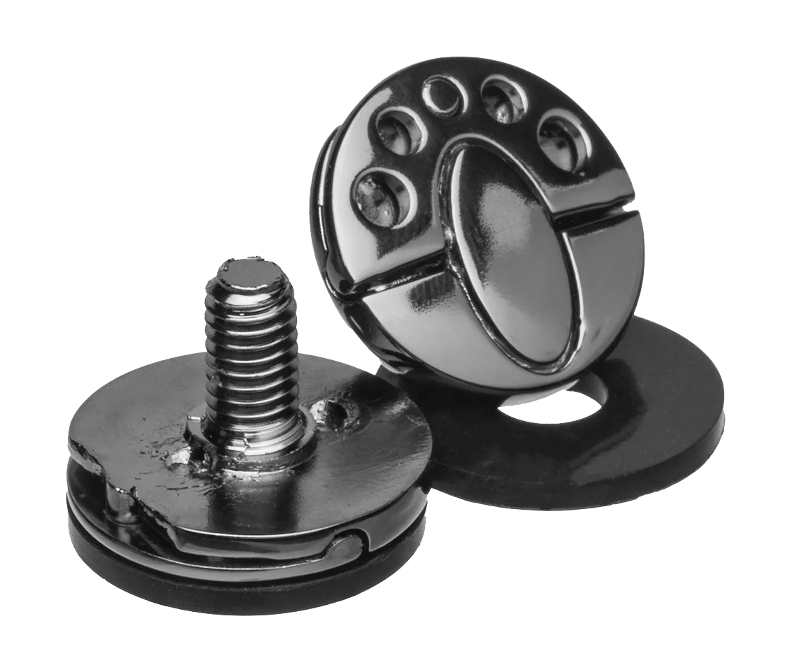 Bell Helmet Visor Screw Set Moto-9/9S Flex / Moto-9 - Silver - 2 Pcs