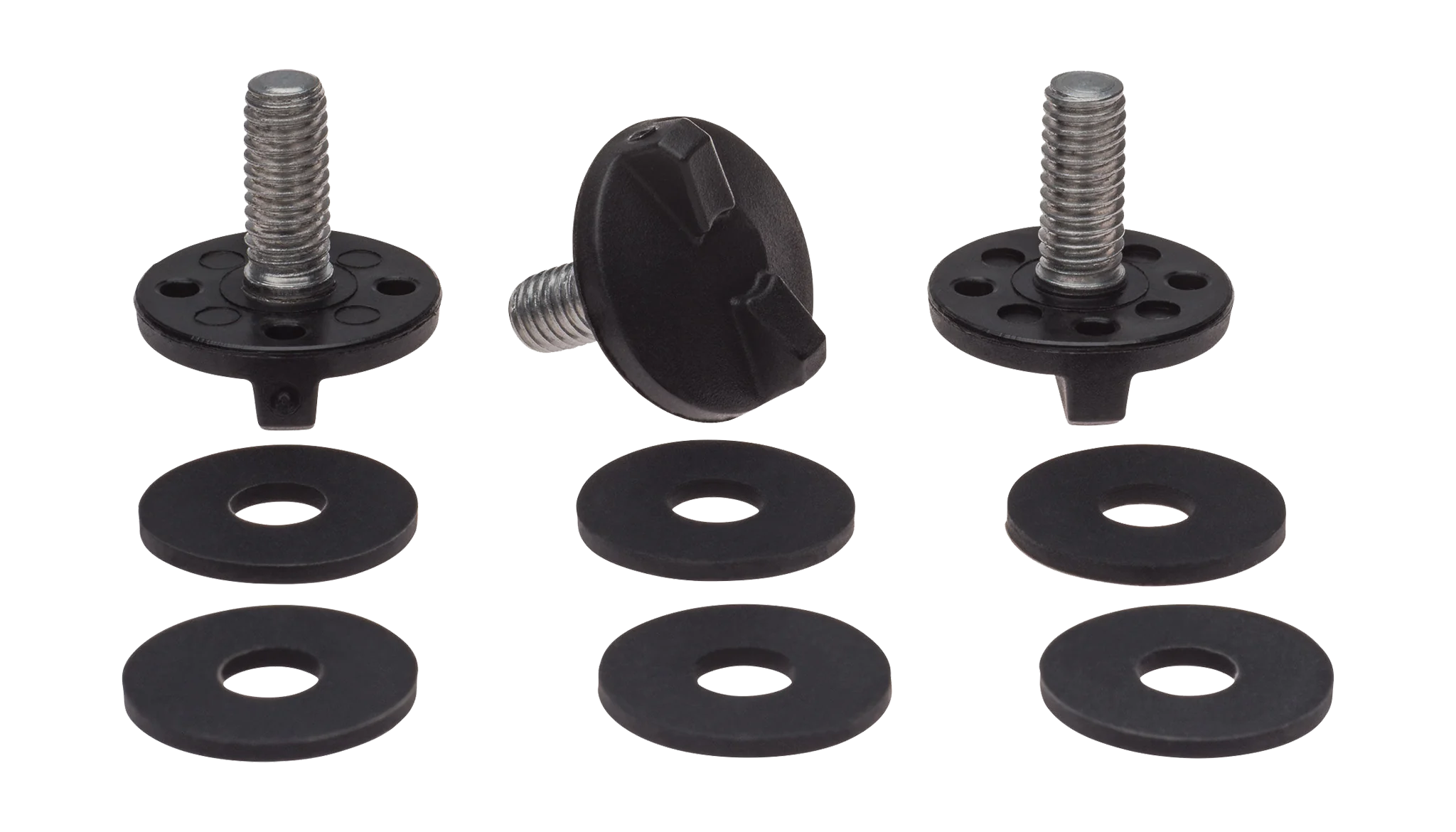 Bell Helmet Visor Screw Set MX-9 - Silver - 3 Pcs