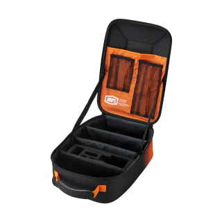 100% Goggle Case Crush - Black / Orange