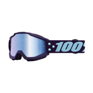 100% Motocross Goggle Accuri 1 Maneuver - Mirror Blue
