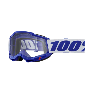 100% Motocross Goggle Accuri 2 Blue - Clear