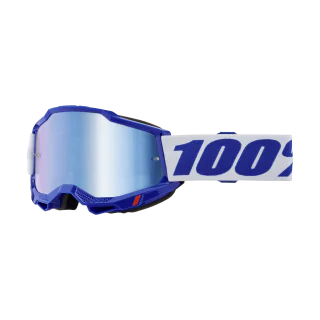 100% Motocross Goggle Accuri 2 Blue - Mirror Blue