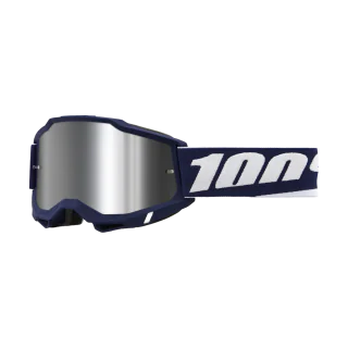 100% Motocross Goggle Accuri 2 Mifflin - Mirror Silver Flash