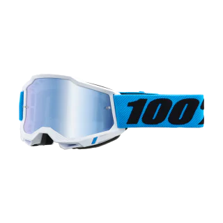 100% Motocross Goggle Accuri 2 Novel - Mirror Blue