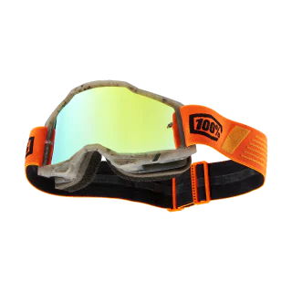 100% Motocross Goggle Accuri 2 Schrute - Mirror Red