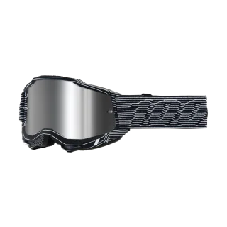 100% Motocross Goggle Accuri 2 Silo - Mirror Silver Flash