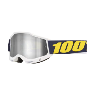 100% Motocross Goggle Accuri 2 Torc - Mirror Silver