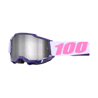 100% Motocross Goggle Accuri 2 Yumiko - Mirror Silver