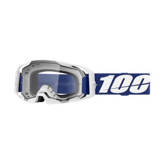100% Motocross Goggle ARmatic Blue - Clear