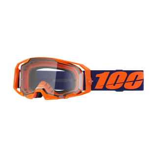 100% Motocross Goggle ARmatic Neon Orange - Clear