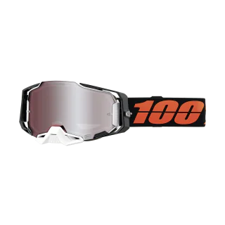 100% Motocross Goggle Armega Blacktail - HiPER Mirror Silver