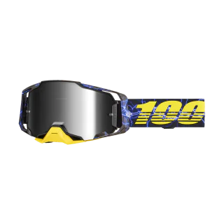 100% Motocross Goggle Armega Furious - Mirror Silver