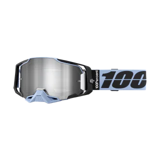 100% Motocross Goggle Armega Petros - Mirror Silver