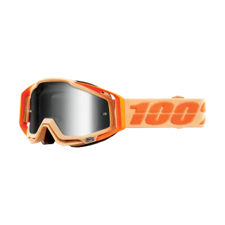 100% Motocross Goggle Racecraft 1 Sahara - Mirror Silver