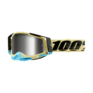 100% Motocross Goggle Racecraft 2 Airblast - Mirror Silver