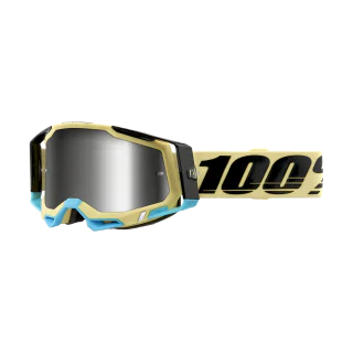 100% Motocross Goggle Racecraft 2 Airblast - Mirror Silver