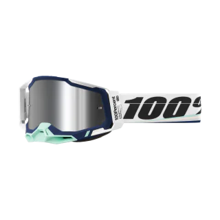 100% Motocross Goggle Racecraft 2 Arsham - Mirror Silver Flash