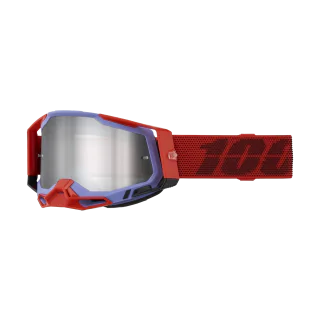 100% Motocross Goggle Racecraft 2 Cleat - Mirror Silver