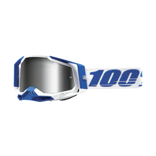 100% Motocross Goggle Racecraft 2 Isola - Mirror Silver Flash