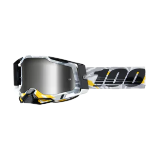 100% Motocross Goggle Racecraft 2 Korb - Mirror Silver
