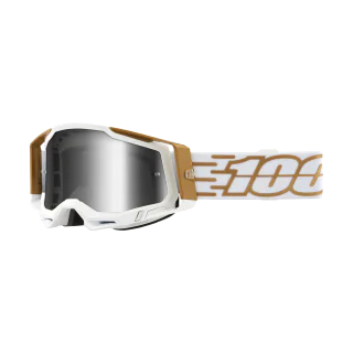 100% Motocross Goggle Racecraft 2 Mayfair - Mirror Silver