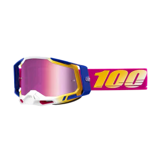 100% Motocross Goggle Racecraft 2 Mission - Mirror Pink