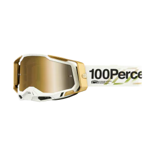 100% Motocross Goggle Racecraft 2 Succession - Mirror True Gold