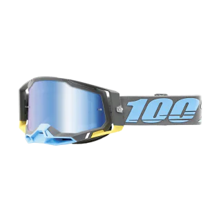 100% Motocross Goggle Racecraft 2 Trinidad - Mirror Blue